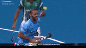 field hockey india vs pakistan GIF by bypriyashah