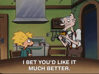 hey arnold nicksplat GIF