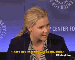 amy schumer GIF by The Paley Center for Media