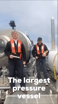 Largest Pressure Vessel Made for Human Occupancy