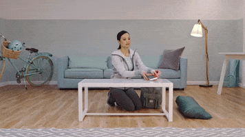 lumio book reading on my way leaving home GIF