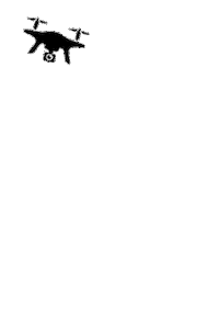 Drone Sticker by DRAFT POLITO