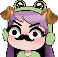 Dog Girl Sticker