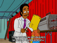 happy bart simpson GIF