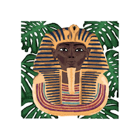 King Africa Sticker by Monstera Mania