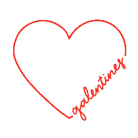 Valentines Day Heart Sticker