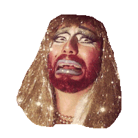 drag queen gay Sticker