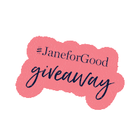 Giveaway Sticker by jane.com