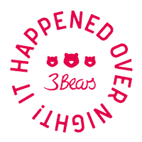 3bearsporridge rainbow porridge overnight hafer Sticker