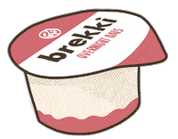 eatbrekki breakfast snack meal oats Sticker