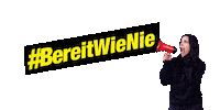 engagiertfuernrw nrw megafon nordrhein-westfalen clari Sticker