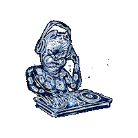LosDanzantes dj coyoacan tecuan corazon de maguey Sticker