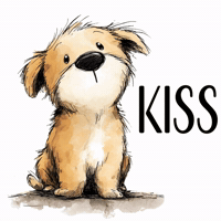 Dog Kiss GIF
