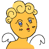 Angel What Sticker by cookierun