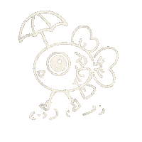 Fish 下雨 Sticker