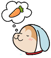 Easter Bunny Dog Sticker by Ai and Aiko