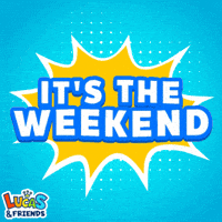 Its Friday Weekend GIF by Lucas and Friends by RV AppStudios