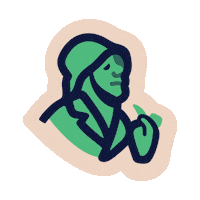 Statue Fisher Sticker by HaugesundSparebank