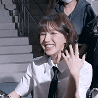 Helmets kpop pretty sassy idol GIF