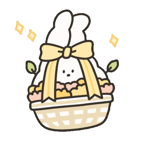 tongdalsaem giphyupload bunny rabbit character Sticker
