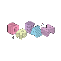 madnessandmastery 3d disney typography star Sticker
