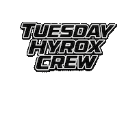 Hyrox Sticker