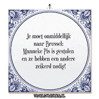 Drama Nl Sticker by Tegelspreuken.nl