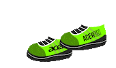 acerid running runner finisher acer Sticker