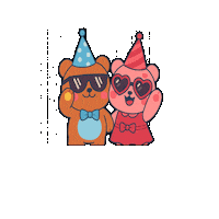 KidsCityHawaiiLLC fun party celebration birthday Sticker