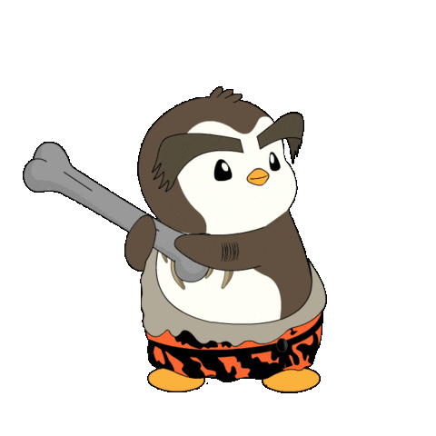 Penguin Spin Sticker by Pudgy Penguins