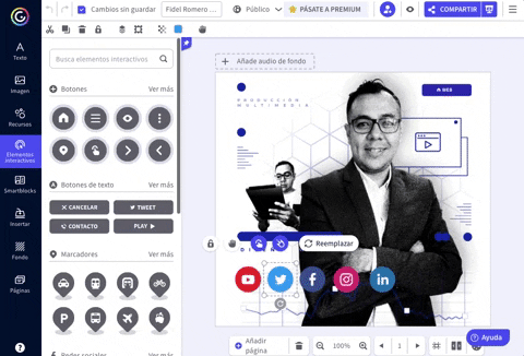 fidelromero giphygifgrabber genially fidel romero multmedia GIF