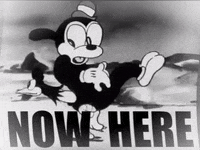 Going Black And White GIF by Fleischer Studios