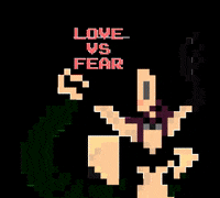 pp88 love music pixelart fear GIF