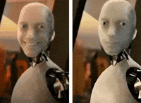 Shocked Robot GIF