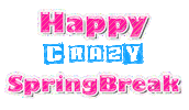 spring break Sticker