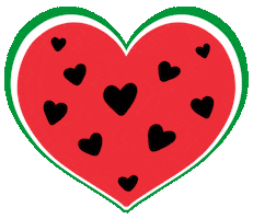 Peace Watermelon Sticker by Maxine