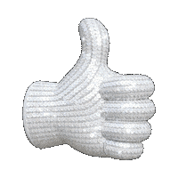 Michael Jackson Thumbs Up Sticker by Demetre