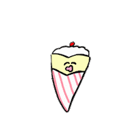 Happy Crepe Sticker