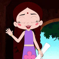 New Year Party GIF by Chhota Bheem