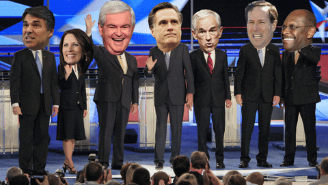 mitt romney debate GIF