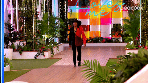 Skipping Love Island GIF by Peacock