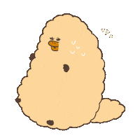 Beige Platypus Sticker