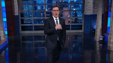 stephen colbert thinking GIF by The Late Show With Stephen Colbert