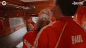 Train Challenge GIF by The Traitors Australia