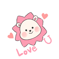 Happy I Love You Sticker by PlayDappTown