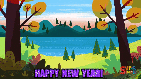 celebrate happy new year GIF by Super Simple