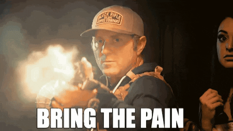 Bring The Pain Reaction GIF by Black Rifle Coffee Company