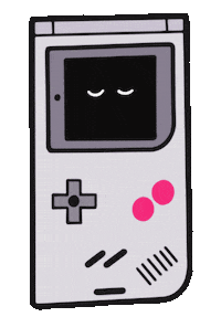 KatieGabe kawaii nintendo gameboy game boy Sticker