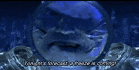 Freezing Arnold Schwarzenegger GIF