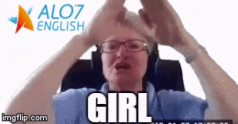 girl total physical response GIF by ALO7.com
